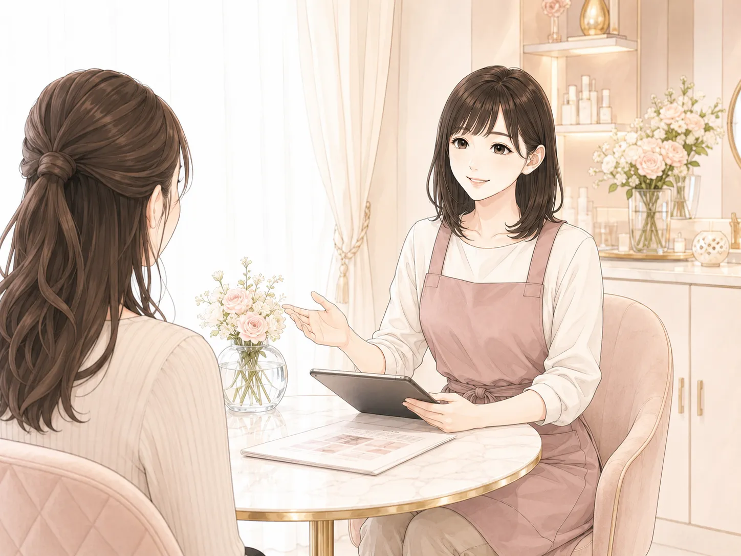 Ee!salonのサロン内観